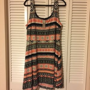 Loft fit and flare dress